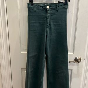 Super cool stretchy and comfortable Green colored jeans from Zara